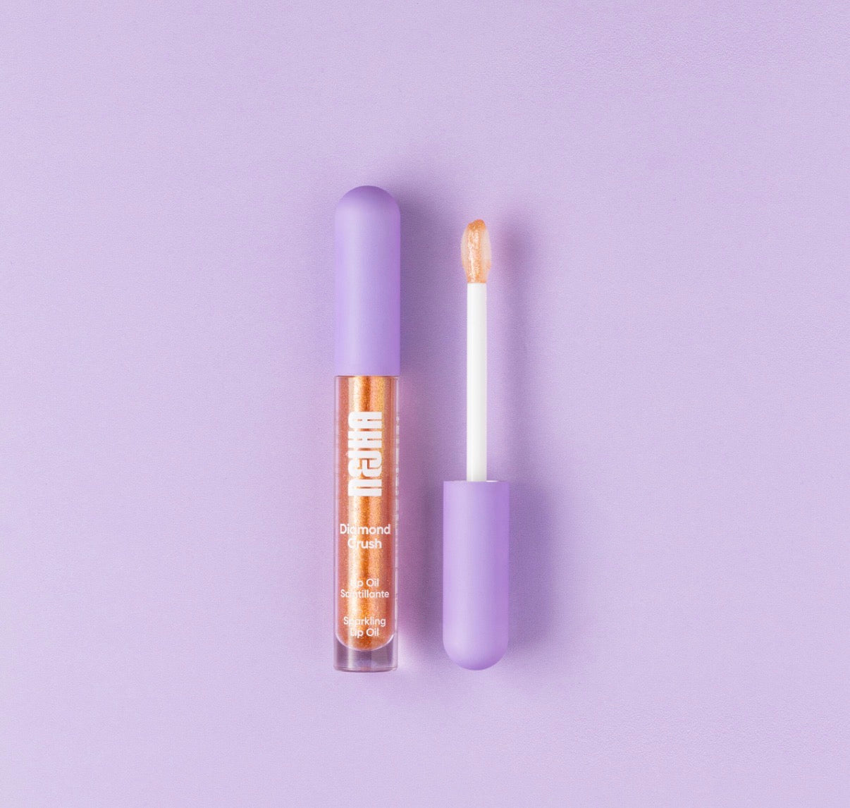 NEJHA Diamond Crush – Lip Oil Scintillante 5 Colorazioni per Labbra Radianti e Brillanti
