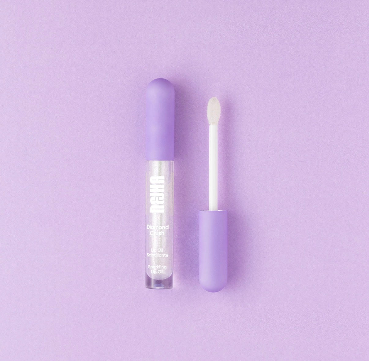 NEJHA Diamond Crush – Lip Oil Scintillante 5 Colorazioni per Labbra Radianti e Brillanti