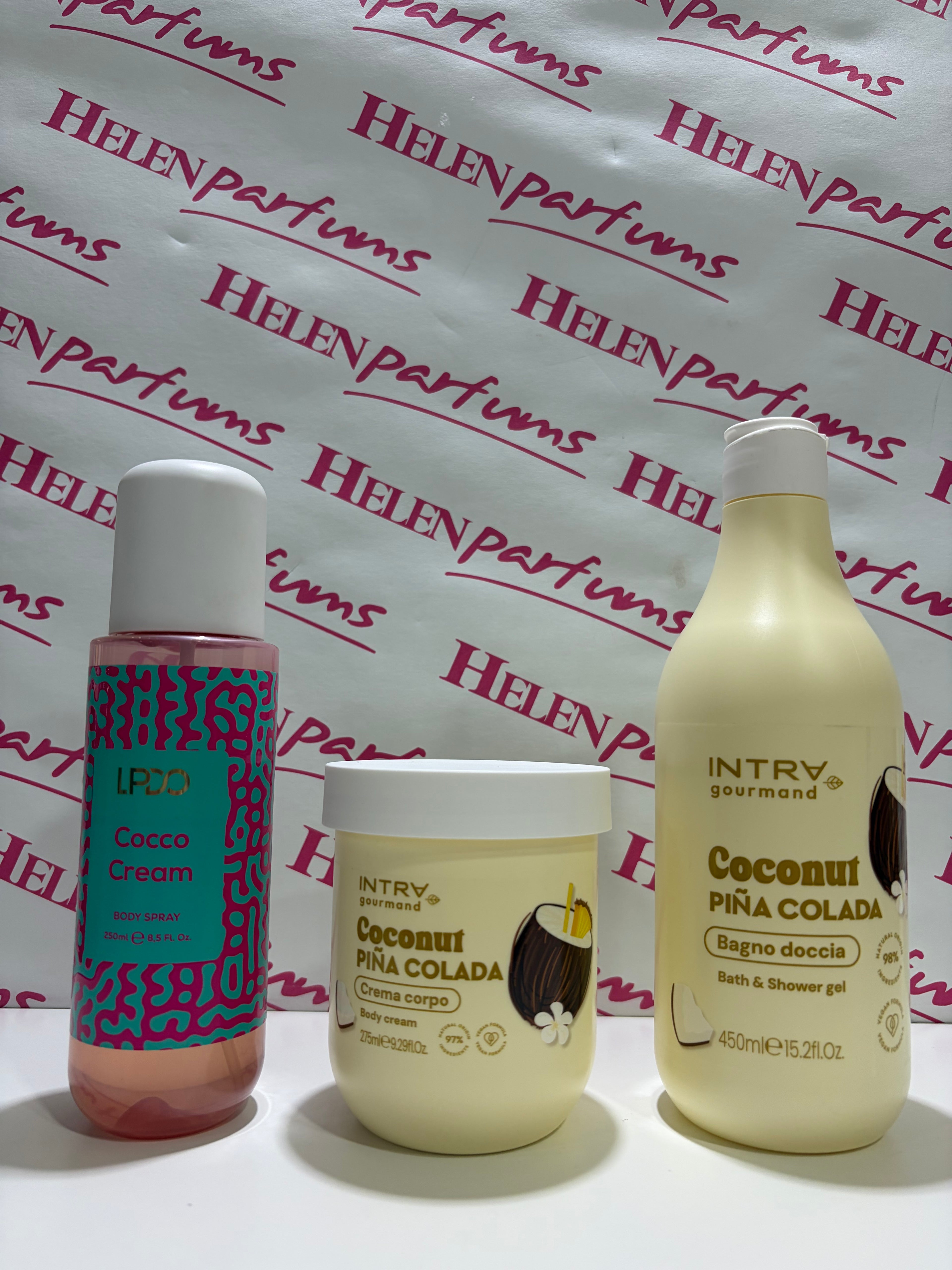 Combo intra+Lpdo: acqua profumata+ crema corpo+ bagnoschiuma